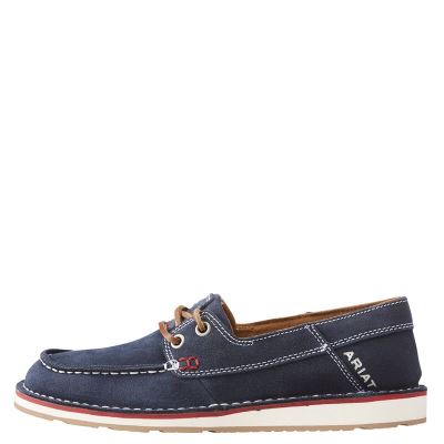 Ariat English: Cruiser Castaway Mocasines Mujer - Azul Marino (LKUBN6051)